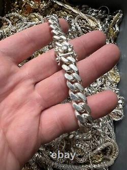 Italian 925 Sterling Silver Chains/Bracelets For Repair Repolish Scrap Melt