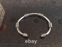 James Avery Retired Heavy Kalahari Cuff 39grams Sterling Silver