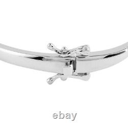 Jewelry for Women 925 Silver Cuff Bangle Bracelet Moissanite