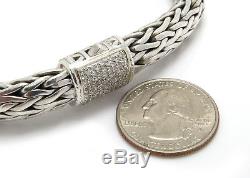 John Hardy Diamond Classic Bracelet, Sterling Silver