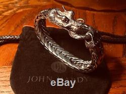 John Hardy Naga Dragon Head Extra Large Chain Bracelet