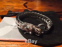 John Hardy Naga Dragon Head Extra Large Chain Bracelet