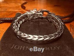 John Hardy Naga Dragon Head Extra Large Chain Bracelet