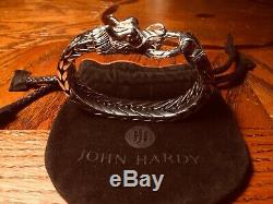 John Hardy Naga Dragon Head Extra Large Chain Bracelet