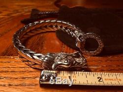John Hardy Naga Dragon Head Extra Large Chain Bracelet