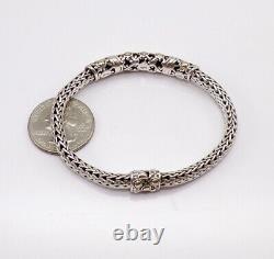 John Hardy Sterling Silver & 18K Yellow Gold Jaisalmer Wheat Dot Bracelet LME2