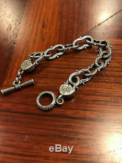 Konstantino Sterling Figure 8 bracelet in excellent preowned condition