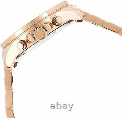 Ladies Michael Kors Watch Chronograph Rose Gold WREN MK6096