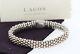 Lagos Caviar Sterling Silver 9mm Beaded Bracelet 7 Inches With Lagos Pouch