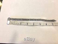 Lagos Sterling Silver Caviar Beaded Bracelet, 7mm, NWOT, Retail $395