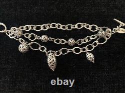 Lois Hill Sterling Silver Charm bracelet