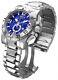 Men's Invicta 15308 Excursion Swiss Made Diver 200 M Blue Dial 50mm New