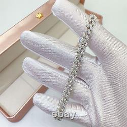 MOISSANITE 6mm Miami Cuban Link Chain Iced Hip Hop Men Women 925 Sterling Silver