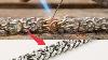 Making Silver Bracelet Cardinal Chain Arabic Bismark