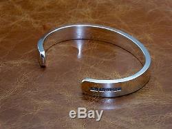 Men's Gents Solid 925 Sterling Silver Heavy Open Torque Bangle Bracelet
