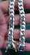 Men's Miami Cuban Link Bracelet 14k White Plated Solid 925 Sterling Silver 12mm