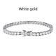 Moissanite Bracelet S925 Sterling Silver Plated18k White Gold, Bracelet Women Man