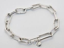 Monica Vinader ALTA CAPTURE charm bracelet sterling silver worn once