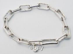 Monica Vinader ALTA CAPTURE charm bracelet sterling silver worn once