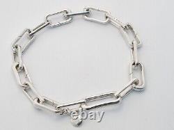 Monica Vinader ALTA CAPTURE charm bracelet sterling silver worn once