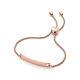 Monica Vinader Havana Mini Friendship Chain Bracelet In 18ct Rose Gold