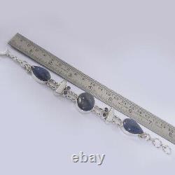 Mother's Day Gift Constituted Ruby Gemstone Bracelet Silver Jewelry 9689