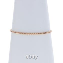 NEW Authentic Pandora Rose Smooth Clasp Charm Bracelet Ster 6.7 (17cm) 580728
