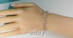 NEW Tiffany & Co. Hardwear Medium Link Bracelet Size Large 8
