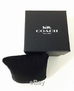 NWT Coach Women's Watch Silver SS Bracelet MESH Small BOYFRIEND 14502489 $295