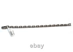 New DAVID YURMAN Men's 6mm Shipwreck Chain Link Bracelet Silver Medium