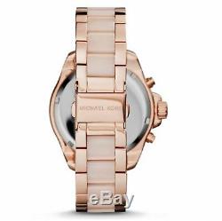 New Genuine Michael Kors Mk6096 Wren Crystal Rose Gold Ladies Watch Uk