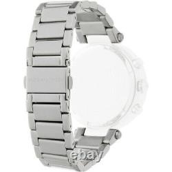 New Michael Kors Mk5353 Silver Parker Glitz Ladies Women's Chronograph Watch