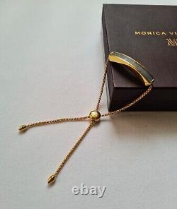 New Monica Vinader Bracelet Baja Grey Agate Bracelet
