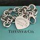 Please Return To Tiffany & Co Sterling Silver Heart Tag Charm Bracelet
