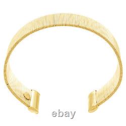 QVC Italian Silver Sterling Wire Wrapped Cuff Bracelet, 32.1g $411