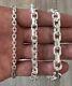 Real 925 Anchor Solid Sterling Silver Cable Rolo Chain Polish Necklace Bracelet