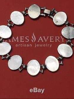 Retired & Hard to Find James Avery Sterling Silver Ten Commandments Bracelet