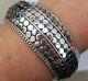 Retired John Hardy Large Cuff Bracelet From The Dot Collection 90+ Grams