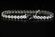 Round Tennis Bracelet 18k White Gold Over Real Sterling Silver Simulated Diamond