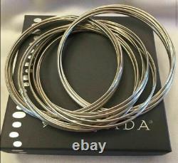 Silpada 21 Salute Interlocking Bangle Sterling Silver Bracelet B0640