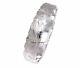 Silver 925 Hawaiian Bangle Bracelet Princess Plumeria Flower Scroll Cut Out 18mm