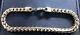 Solid 925 Sterling Silver 5mm Franco Box Chain Bracelet 8 & 9 Inch