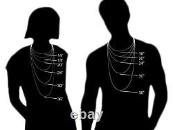 Solid 925 Sterling Silver Italian DIAMOND CUT ROPE CHAIN Necklace Bracelet Italy