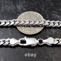 Solid 925 Sterling Silver Men's Italian MIAMI CUBAN Chain, Jewelry