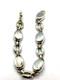 Solid 925 Sterling Silver Modern High Polish Links Solid Bracelet 40 Gram