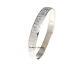 Sterling Silver 925 Hawaiian Bangle Bracelet Raised Honu Turtle 18mm Smooth Edge