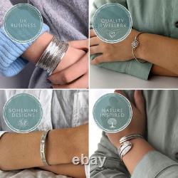 Sterling Silver Bangle Triple Russian Wedding Classic Bracelet Silverly