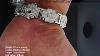 Sterling Silver Bracelet With Flawless Diamond Simulants