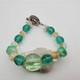 Sterling Silver? Aqua Green? Abyss Bracelet B1425