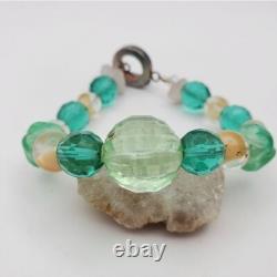 Sterling silver? Aqua green? Abyss bracelet B1425